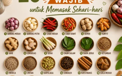 20 Bumbu Dapur Wajib untuk Memasak Sehari-hari