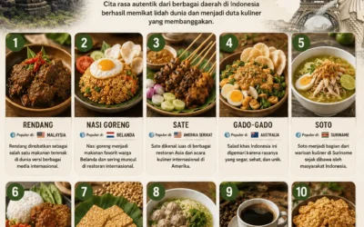Makanan Khas Indonesia yang Terkenal di Mancanegara